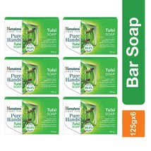 6 X Himalaya Herbals TULSI Soap TULASI HOLY BASIL 125 gms FREE SHIP - £26.08 GBP