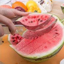 Stainless Steel Cutter For Watermelon Hami Melon Pitaya Pawpaw - £9.63 GBP+