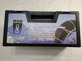 Rud 1034 Pair Passenger Car Tire Chains Tire Cables Snow Ice Traction NEW - £34.79 GBP
