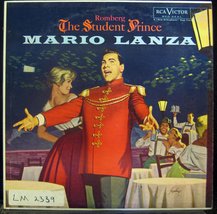 Mario Lanza Romberg: The Student Prince Vinyl Record [Vinyl] Mario Lanza - £7.64 GBP