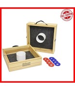 Birch Wood Washer Toss Game - Portable Set for Backyard Fun - $106.05 CAD
