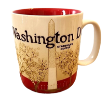 WASHINGTON DC Starbucks Mug Global City Icon Collector Series 16oz Monument Red - £16.90 GBP