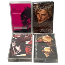 Rod Stewart Rock Cassette Lot of 4 Foolish Behaviour Vagabond Heart Unplugged - £7.86 GBP