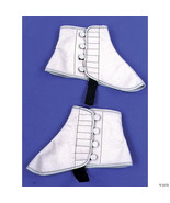 Felt grey spats-sm - $40.72 CAD