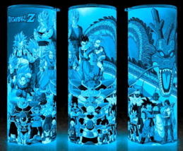 Glow in the Dark Dragon Ball Z Goku Super Saiyan Collection Cup Mug Tumbler 20oz - £17.86 GBP