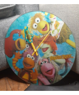 Vintage Jim Henson Fraggle Rock Wall Clock Glass Works! AS IS - See pict... - $41.14