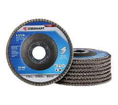 JobSmart QJT24PTAPDQ002 4-1/2 in. X 7/8 in A120 Metal Flap Disc Wheel Se... - $31.07