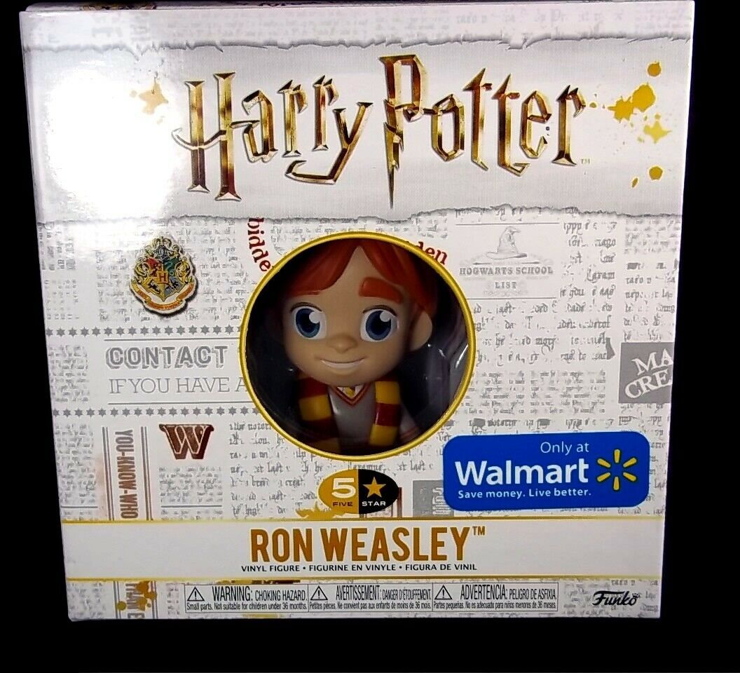 Primary image for Harry Potter Ron Weasley boxed collectible 3" Vinyl Figure Five Star NEW
