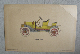 Vintage 1950 Autoprints Print - 1908 Buick - £13.98 GBP