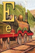 E for the Engine that&#39;s Lighted with Coke by Edmund Evans - Art Print - £17.52 GBP+