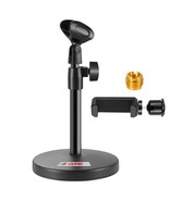 5Core 3n1 Mic Stand Desk Adjustable Table Microphone Stands w Phone Hold... - €17,30 EUR