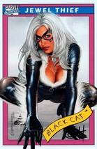 Greg Horn SIGNED Black Cat 11x17 Art Print / 1990 Marvel Universe Card Homage - £23.18 GBP