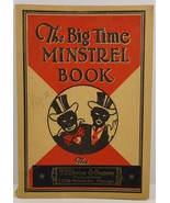 The Big Time Minstrel Book Arthur LeRoy Kaser Bugbees Books - $29.99