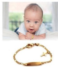 christening baby bracelet - $19.99