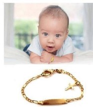 christening baby bracelet - $380.59 MXN