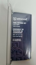 Attwood Mercury Mariner Fuel Fitting Set # 8899LP6 NEW 90° Brass Elbow 8899LPG - £15.97 GBP