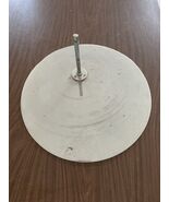 Heavy Metal Round Mannequin Base With Foot Spike-Fits Most Rootstein Man... - $74.25