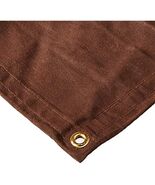 INTEX SUPPLY CO 12 OZ K-CT1012B 10x12 12OZ Brown Canvas Tarp, 10&quot; x 12&quot; - $84.47