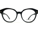 Etro Eyeglasses Frames ET2611 001 Black Round Patterned Floral Paisley 5... - $74.24