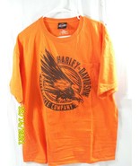 Harley Davidson DOHA QUTAR T-Shirt Size XL Orange - €12,90 EUR