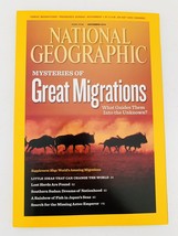 National Geographic Mysteries of Great Migrations November 2010 Magazine - £9.25 GBP