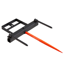 VEVOR 39" Hay Spear, Bale Spears 1600lbs Load Capacity, 2pcs Stabilizer ... - $229.90