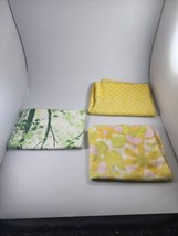 Mixed Lot of 3 Single Standard Size Pillowcases Shabby Cottage Granny - £11.63 GBP
