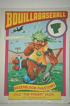 1987 Topps Alf Series Bouillabaseball Trading Card 13B Rosenbloom Phantoms Lyle - $7.91