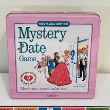 Mystery Date Game Nostalgia Edition Collectible Tin Board Game Complete - £19.60 GBP