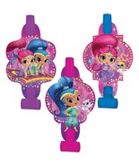 Shimmer and Shine Blowouts 8ct Birthday Party Favors Decorations Supplie... - $91.11 MXN