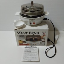 Vintage WEST BEND Automatic Electric EGG COOKER 86618 Hard Boiled Cooker... - £30.13 GBP