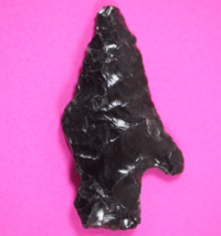 Authentic Pre Columbian Artifact Aztec Arrowhead Battle of Mexico City C... - $41.47 CAD