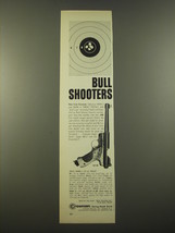 1967 Crosman Mark I and Mark II Target Pistols Ad - Bull Shooters - $18.49