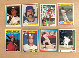 1980s HOF, Star Cards + Wade Boggs Error Card Set of 52 Condition Varies - £7.63 GBP