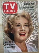 TV GUIDE September 2 1960 Arlene Francis cover/article, Bob Newhart, MANHUNT - £11.89 GBP