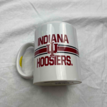 University of Indiana Hoosiers White Coffee Mug Cup Collegiate Licensed New - £9.49 GBP