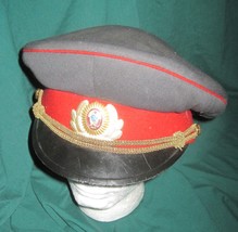 Vintage Soviet Militia Police officers Cop Cap Hat Size 60  - $60.00