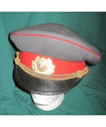Vintage Soviet Militia Police officers Cop Cap Hat Size 60  - €51,68 EUR
