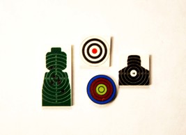 Gun Range Target set A for weapons minifigure - $6.30