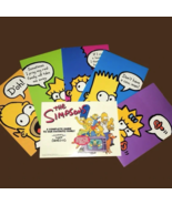 Vintage 2009 The Simpsons Postcards With Stamps - £22.18 GBP