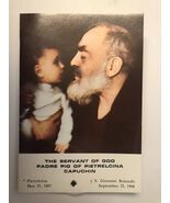 Padre Pio Prayer &amp; Efficacious Novena Folder + 3rd Class Relic, New From... - $275.16 MXN