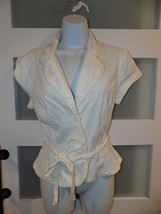 iZ Byer California White Little Jacket Size XL Women&#39;s - $18.40