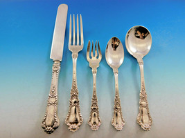 Baronial Old by Gorham Sterling Silver Flatware Set Service 62 pc Lion Dinner - £3,153.98 GBP