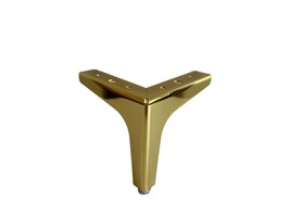 5 Inch Gold Metal Furniture Feet Heavy Duty Nightstand Sofa Chair Bed ( ... - $34.64