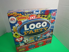 Logo Party Board Game Spin Master Games Team Play Family Game 8+ Never Used - £12.78 GBP
