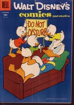 WALT DISNEY&#39;S COMICS &amp; STORIES #216 DONALD DUCK BARKS VG - $29.10