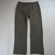 Obey 36 x 32 Gray Distressed Straight Casual Chino Pants - £19.65 GBP
