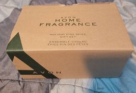 Avon Home Fragrance Apple Cobbler Scent Gift Set Popori  Basket Candle S... - $277.66 MXN