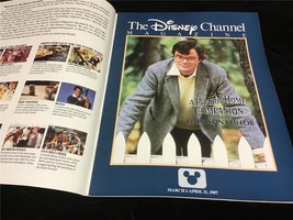 Disney Channel Magazine Mar 1-April 11, 1987 A Prairie Home Companion Mailing Cv - $12.00