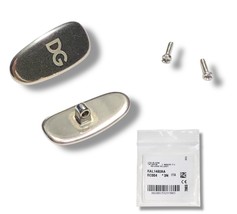DOLCE &amp; GABBANA Nose Pads for Sunglasses Eyeglasses Metal Gunmetal Screw... - $971.90 MXN